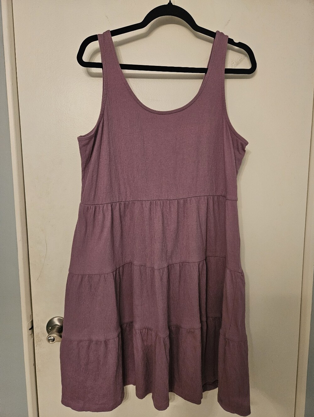 Lavender Tiered Dress